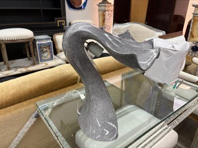  Leucos Italian Modern Glazed Ceramic Lamp