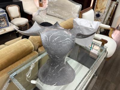  Leucos Italian Modern Glazed Ceramic Lamp