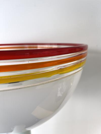  Leucos Murano Glass Floor Lamp by Roberto Pamio for Leucos Italy 1970s