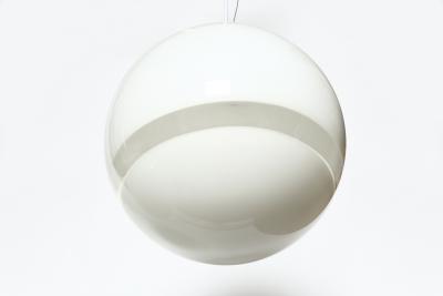  Leucos Pair of ceiling pendants by Leucos