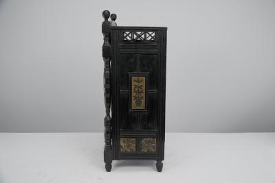Lewis Foreman Day Lewis F Day Howell James Sons Aesthetic Movement Ebonised Polychrome Clock