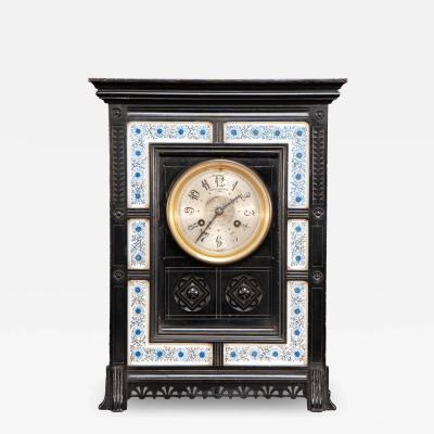  Lewis Foreman Day Lewis Foreman Day Made by Howell Sons An Aesthetic Movement Ebonized Clock