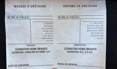  Lexington Home Brands Lexington Chinese Chippendale Rattan Side Chairs Painted Set of 4