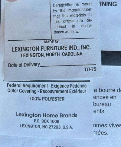  Lexington Home Brands Lexington Chinese Chippendale Rattan Side Chairs Painted Set of 4