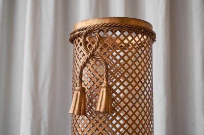  Li Puma Firenze Li Puma Florence Mid Century Trompe loeil Umbrella Stand Italy 1960s