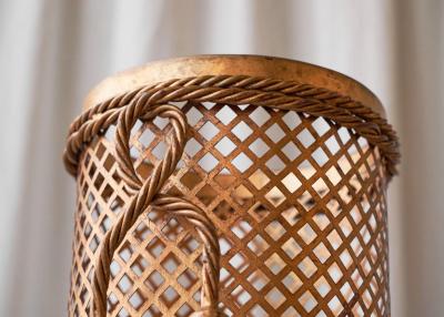  Li Puma Firenze Li Puma Florence Mid Century Trompe loeil Umbrella Stand Italy 1960s