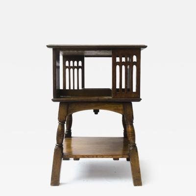  Liberty Co Liberty Co A Good Quality Arts Crafts Revolving Bookcase