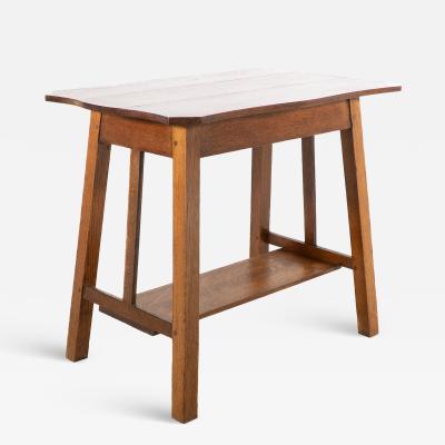  Liberty Co Liberty Co A Robust Arts Crafts Oblong Oak Side Table