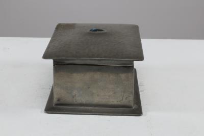  Liberty Co Liberty Co An Arts Crafts ceder lined pewter jewelry box