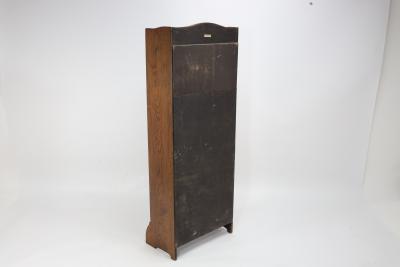  Liberty Co Liberty Co An English Arts Crafts Oak Bookcase with Shaped Upper Details