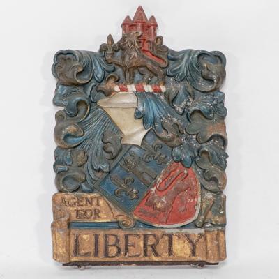  Liberty Co Liberty Co Regent St London An original Agent for Liberty aluminium shop sign