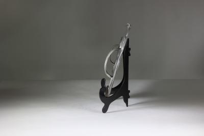  Liberty Co Liberty Co Tudric 042 a Large Arts Crafts Pewter Tray with Heart Handles