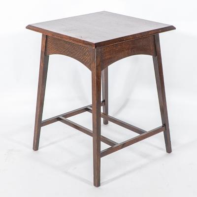  Liberty Co Liberty Co attr A good quality well designed Arts Crafts oak side table