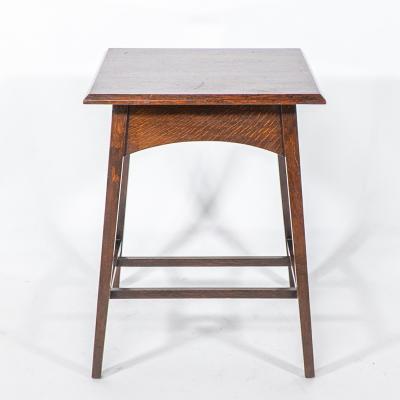  Liberty Co Liberty Co attr A good quality well designed Arts Crafts oak side table