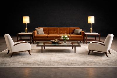  Liceu de Artes e Of cios Canoa Sofa in Brazilian Rosewood Mohair Liceu de Artes e Of cios Brazil