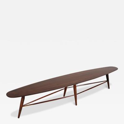  Liceu de Artes e Of cios Mid Century Bench by Liceu de Artes e Of cios Brazil 1950s