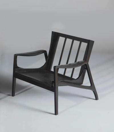  Liceu de Artes e Of cios Mid Century Modern Pair of Armchairs by Brazilian Designer Brazil 1960s