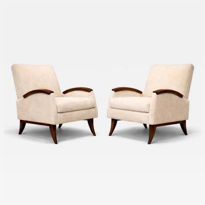  Liceu de Artes e Of cios Pair of Brazilian Rosewood Lounge Armchairs by Liceu de Artes e Of cios