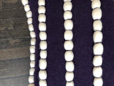  Lido Purple Wool Pillow