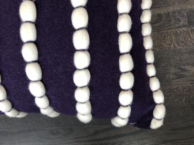  Lido Purple Wool Pillow