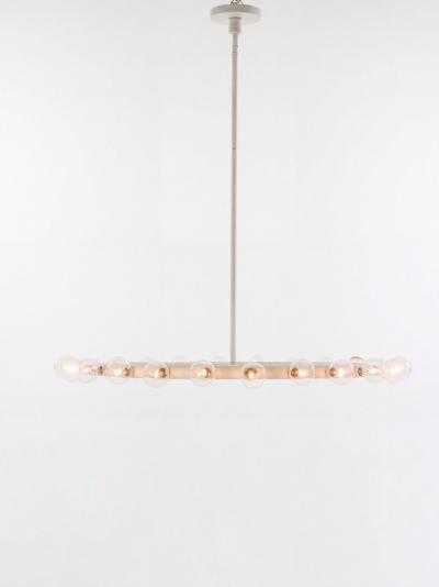  Lightolier Alvin Lustig Ring Chandelier for Lightolier c 1960
