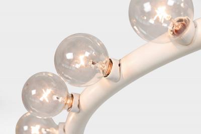  Lightolier Alvin Lustig Ring Chandelier for Lightolier c 1960