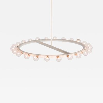  Lightolier Alvin Lustig Ring Chandelier for Lightolier c 1960