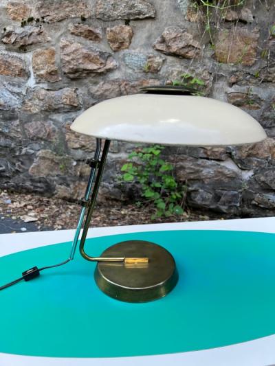  Lightolier EXCEPTIONAL MID CENTURY ADJUSTABLE DESK LAMP BY GERALD THURSTON FOR LIGHTOLIER