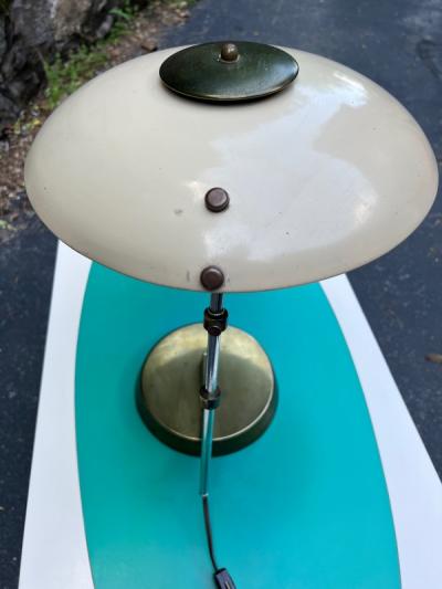  Lightolier EXCEPTIONAL MID CENTURY ADJUSTABLE DESK LAMP BY GERALD THURSTON FOR LIGHTOLIER
