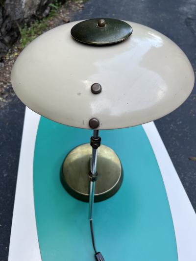  Lightolier EXCEPTIONAL MID CENTURY ADJUSTABLE DESK LAMP BY GERALD THURSTON FOR LIGHTOLIER