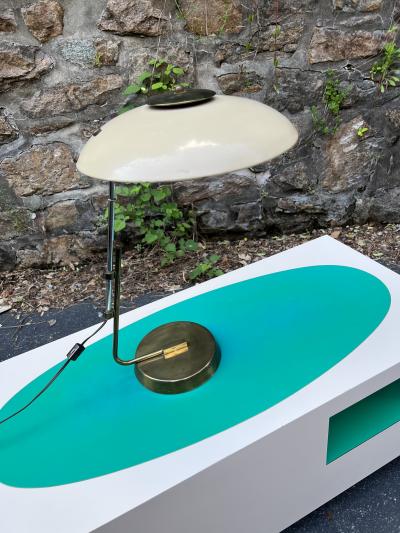  Lightolier EXCEPTIONAL MID CENTURY ADJUSTABLE DESK LAMP BY GERALD THURSTON FOR LIGHTOLIER