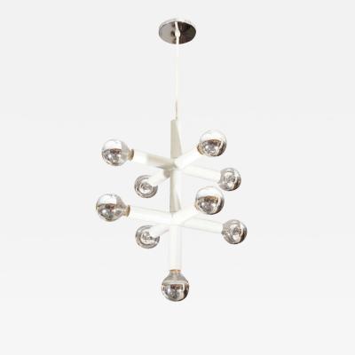  Lightolier Five Arm Lightolier Chandelier