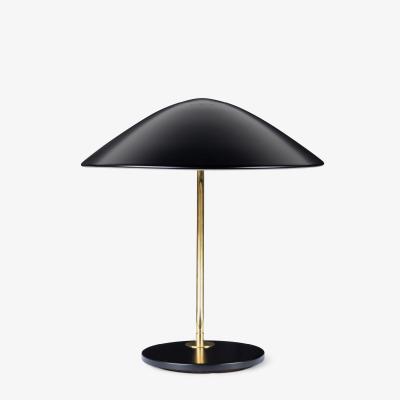  Lightolier Gerald Thurston for Lightolier Accent Table Lamp in Black Brass