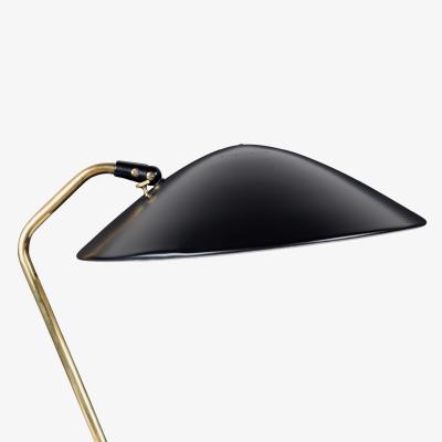  Lightolier Gerald Thurston for Lightolier Accent Table Lamp in Black Brass