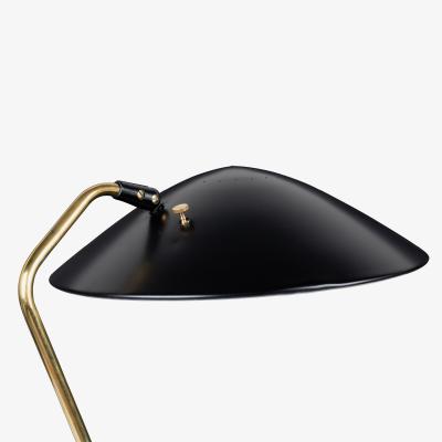  Lightolier Gerald Thurston for Lightolier Accent Table Lamp in Black Brass
