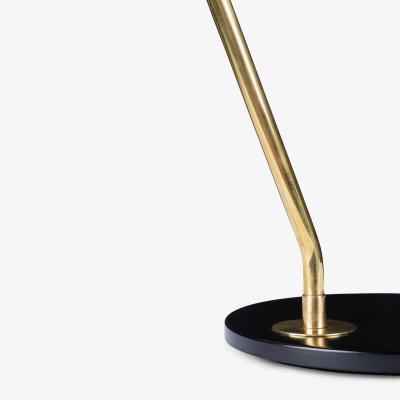  Lightolier Gerald Thurston for Lightolier Accent Table Lamp in Black Brass