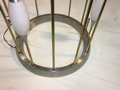  Lightolier Great Mid Century Cage Form Design Floor Lamp by Lightolier
