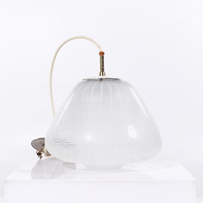  Lightolier Lightolier Mid Century Glass Pendant Light