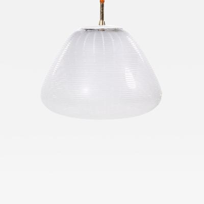  Lightolier Lightolier Mid Century Glass Pendant Light