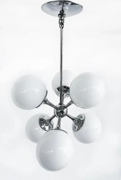  Lightolier Lightolier Mid century Atomic Sputnik Pendant Chandelier