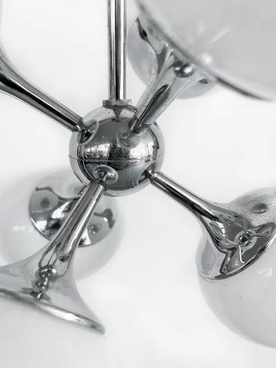  Lightolier Lightolier Mid century Atomic Sputnik Pendant Chandelier
