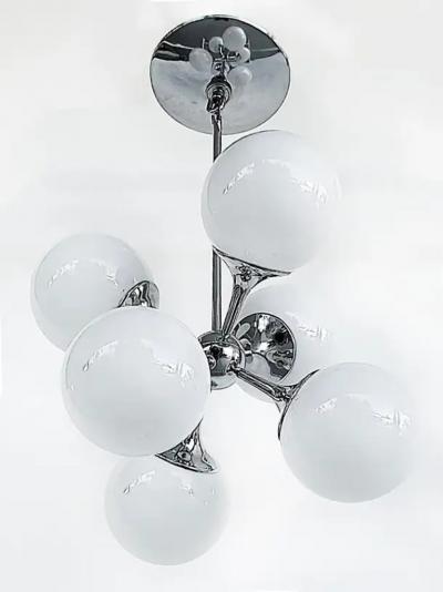  Lightolier Lightolier Mid century Atomic Sputnik Pendant Chandelier