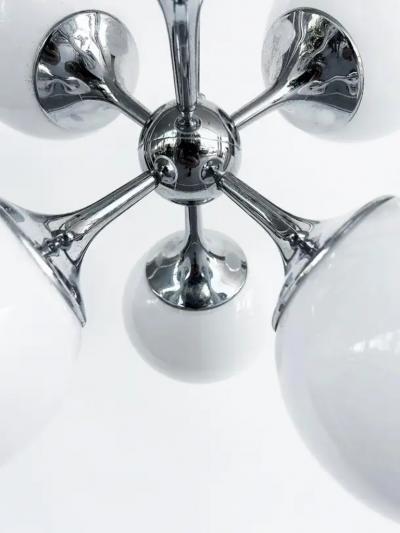  Lightolier Lightolier Mid century Atomic Sputnik Pendant Chandelier
