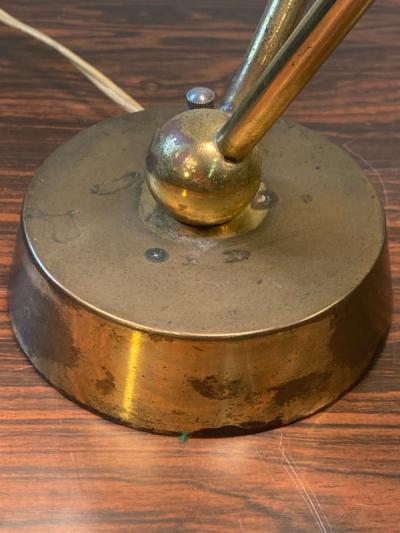  Lightolier MID CENTURY MODERNIST BRASS LAMP