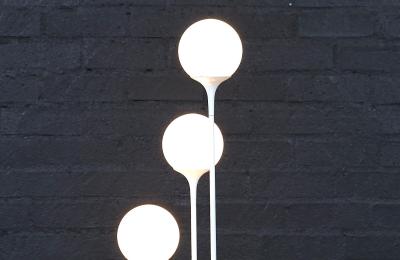  Lightolier Mid Century Modern 5 Tier Orb Floor Lamp by Lightolier