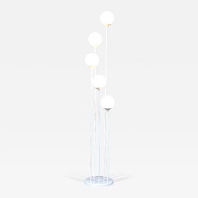  Lightolier Mid Century Modern 5 Tier Orb Floor Lamp by Lightolier