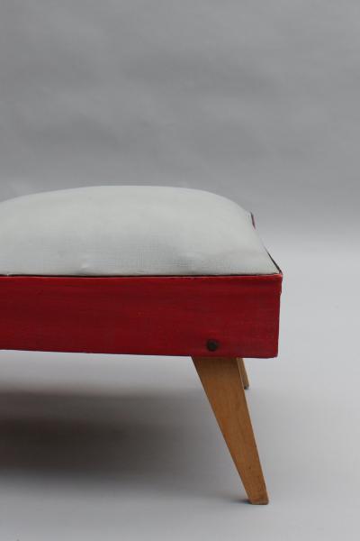 Ligne Roset Co 2 Pairs of French 1950s Lounge Chairs by Roset