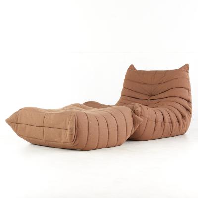 Ligne Roset Co Michel Ducaroy for Ligne Roset Mid Century Togo Lounge Chair with Ottoman