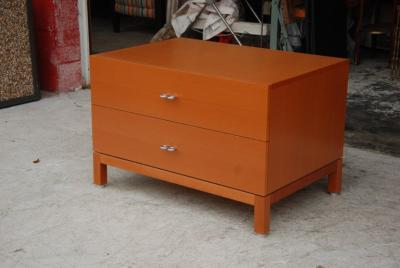  Ligne Roset Co Modern Pearwood Dresser Nightstand