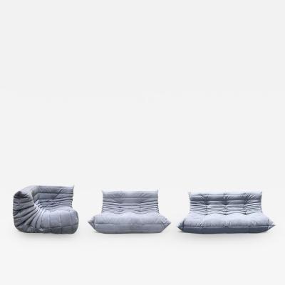  Ligne Roset Co TOGO 3 PIECE SECTIONAL IN VELVET